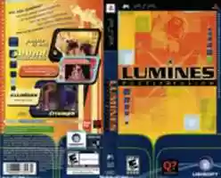 Free download Lumines Puzzle Fusion [ULUS-10002] PSP Box Art free photo or picture to be edited with GIMP online image editor